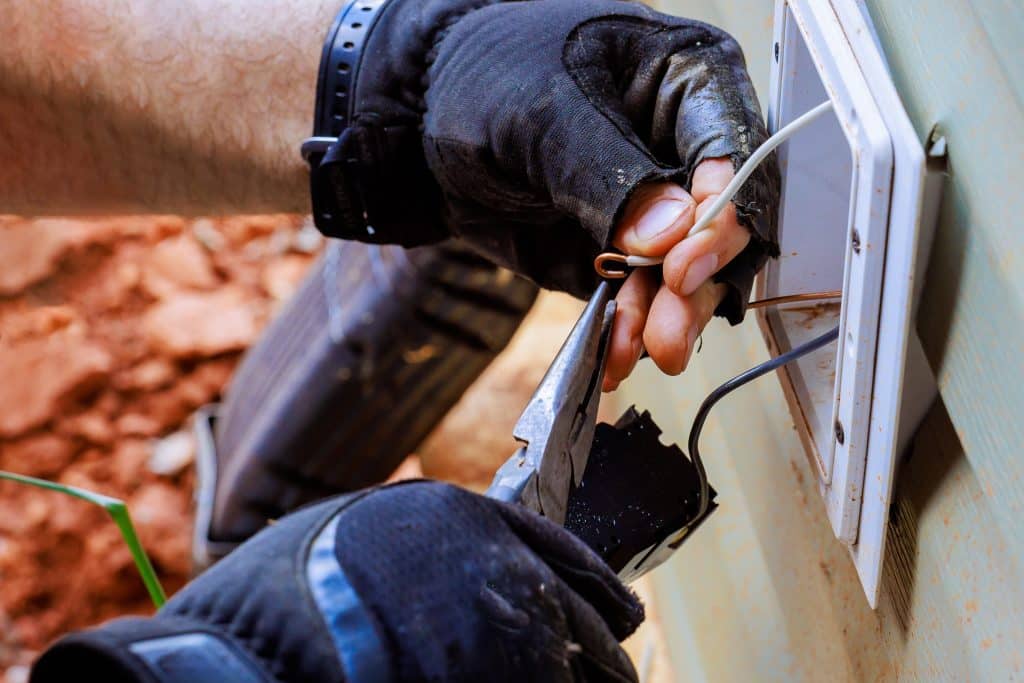 Precise,Meticulous,Work,Involved,In,Electrical,Installation,Of,Connecting,Electrical